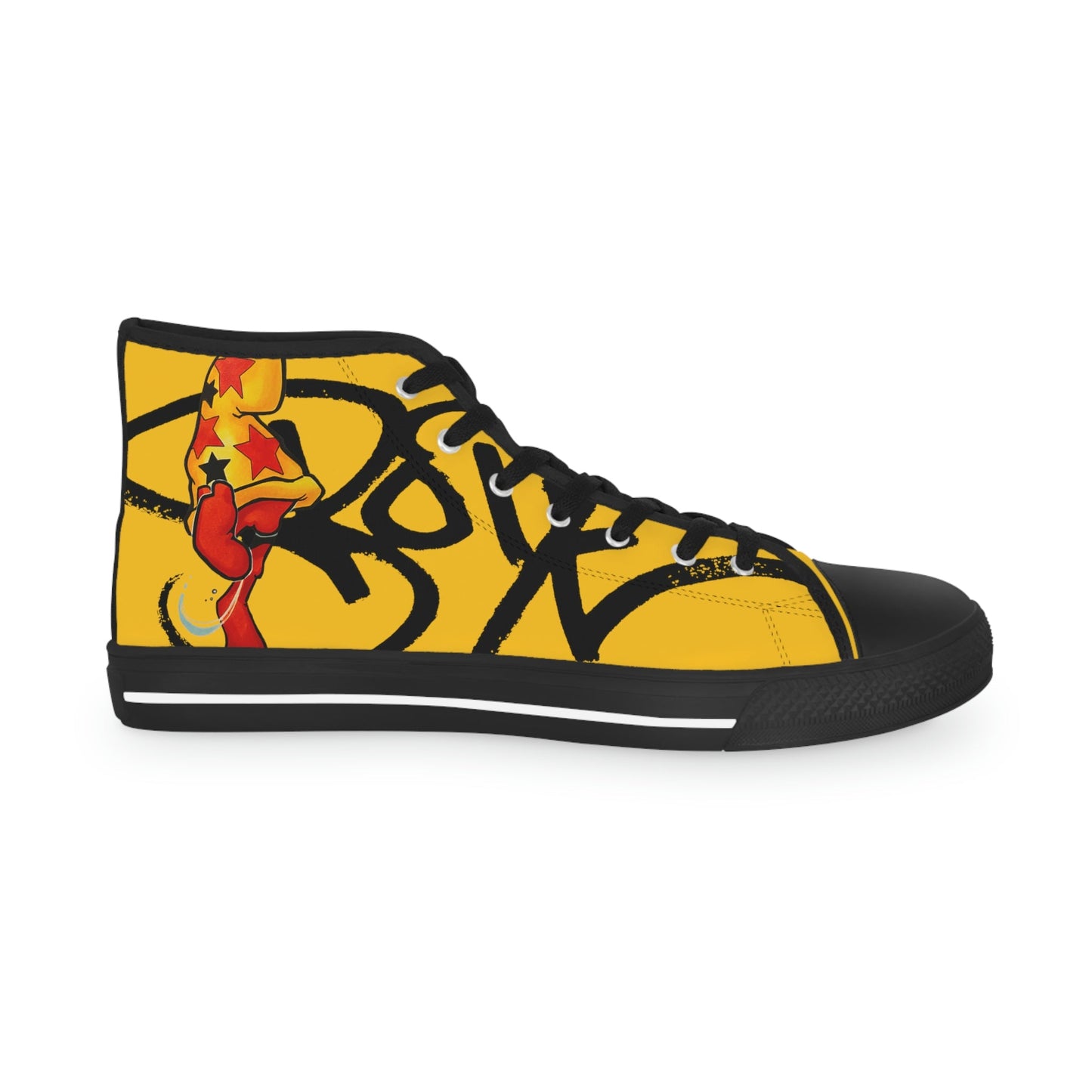 The "BODE CANVAS" Hi-Top Gold #1