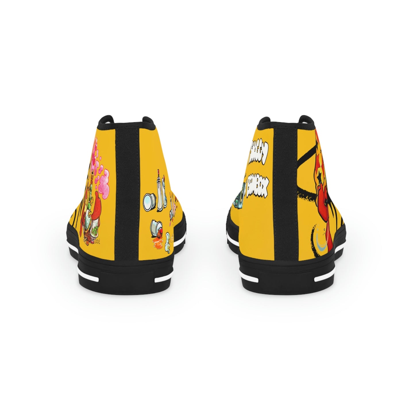 The "BODE CANVAS" Hi-Top Gold #1