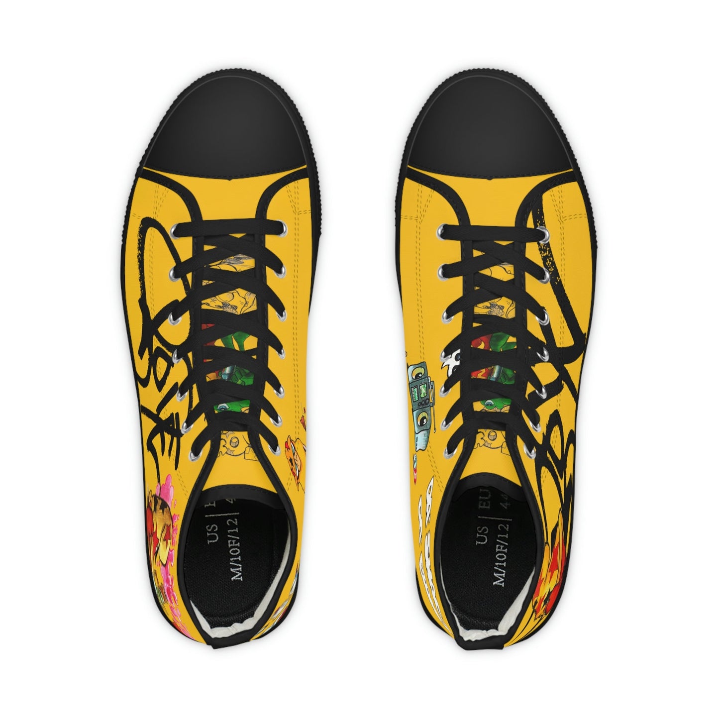 The "BODE CANVAS" Hi-Top Gold #1