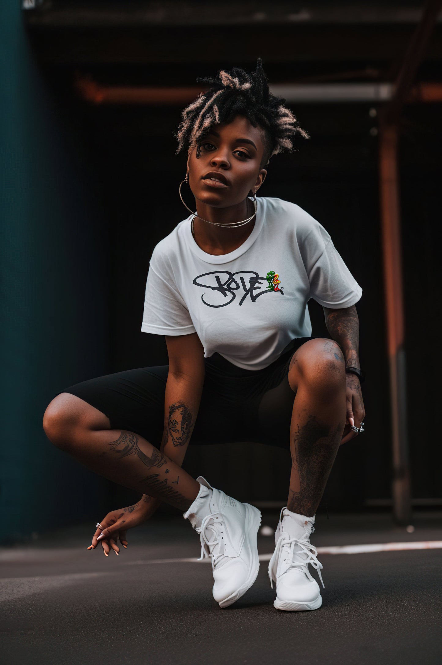 Bode Tour Logo Limited Edition Tee White