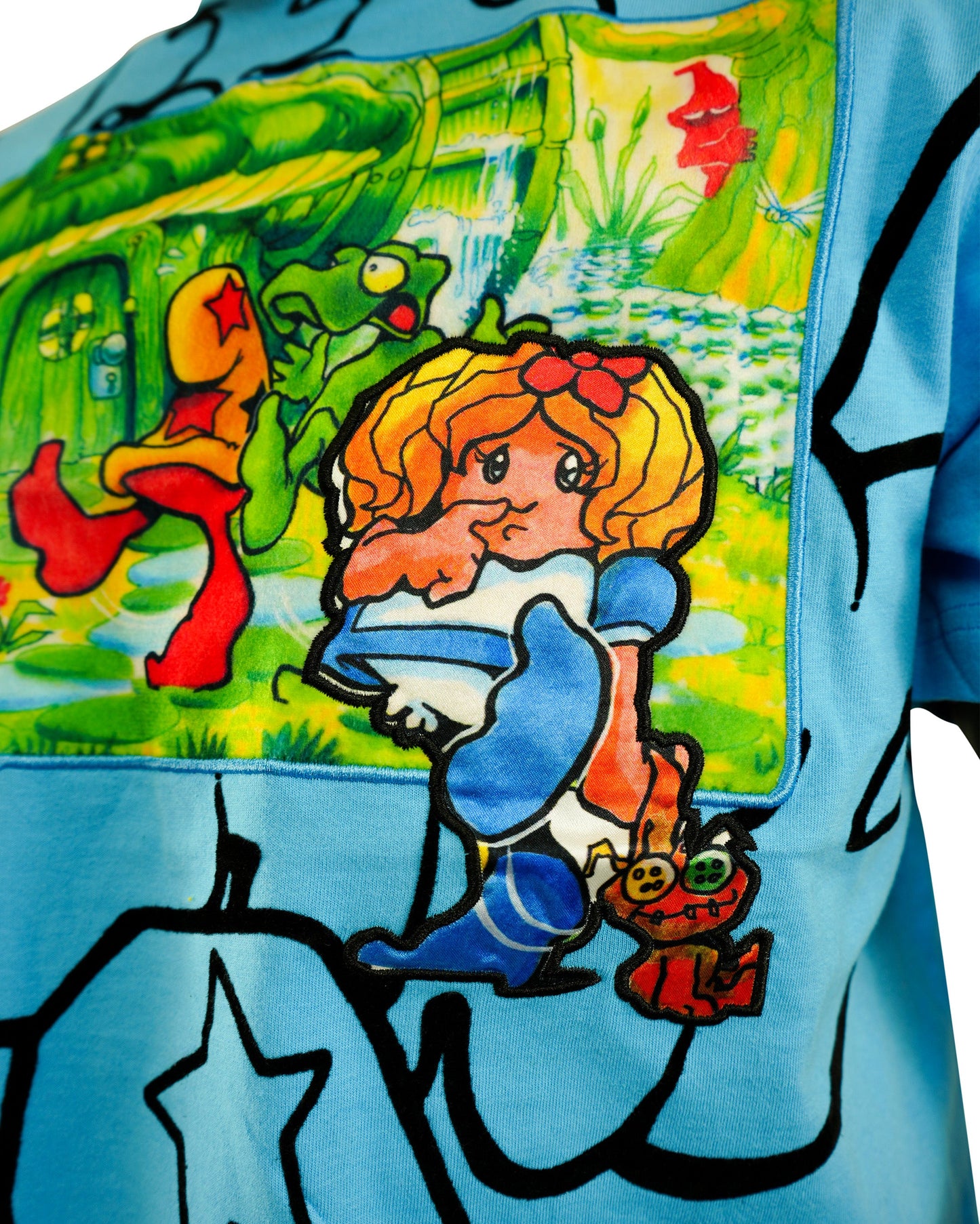 Mark Bodē Cheech & The Lizard Of Oz NC Blue T-Shirt