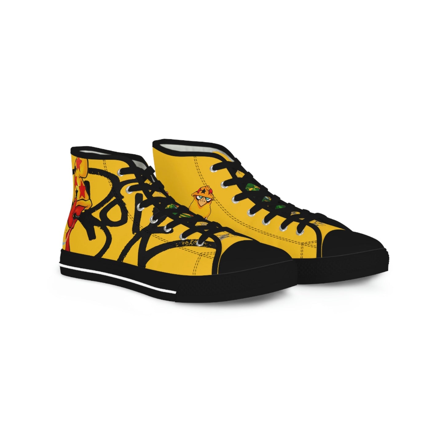The "BODE CANVAS" Hi-Top Gold #1