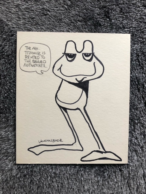 INK DRAWING BY VAUGHN BODE SIGNED - Original 1 of 1