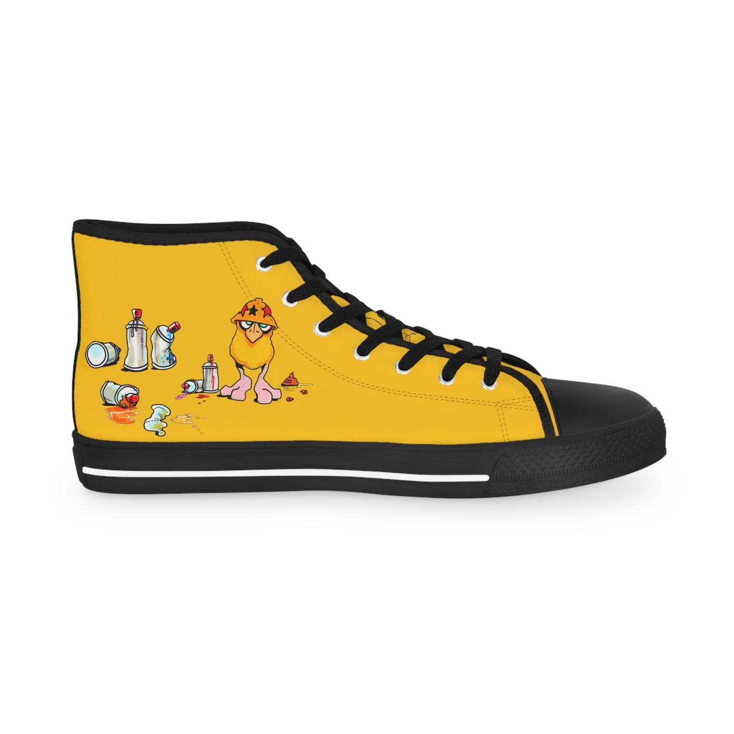 The "BODE CANVAS" Hi-Top Gold #1