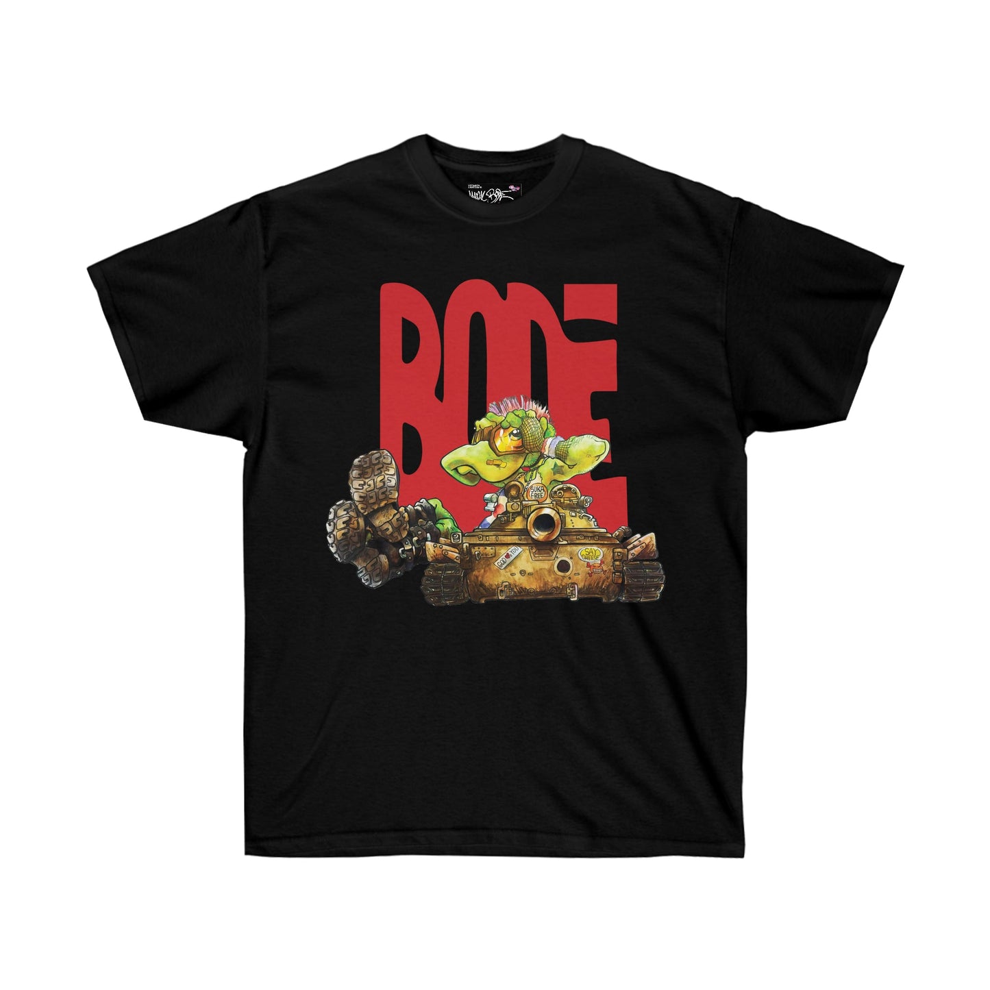 Bode World Tour "Tanking Around" Limited Edition Tee Black