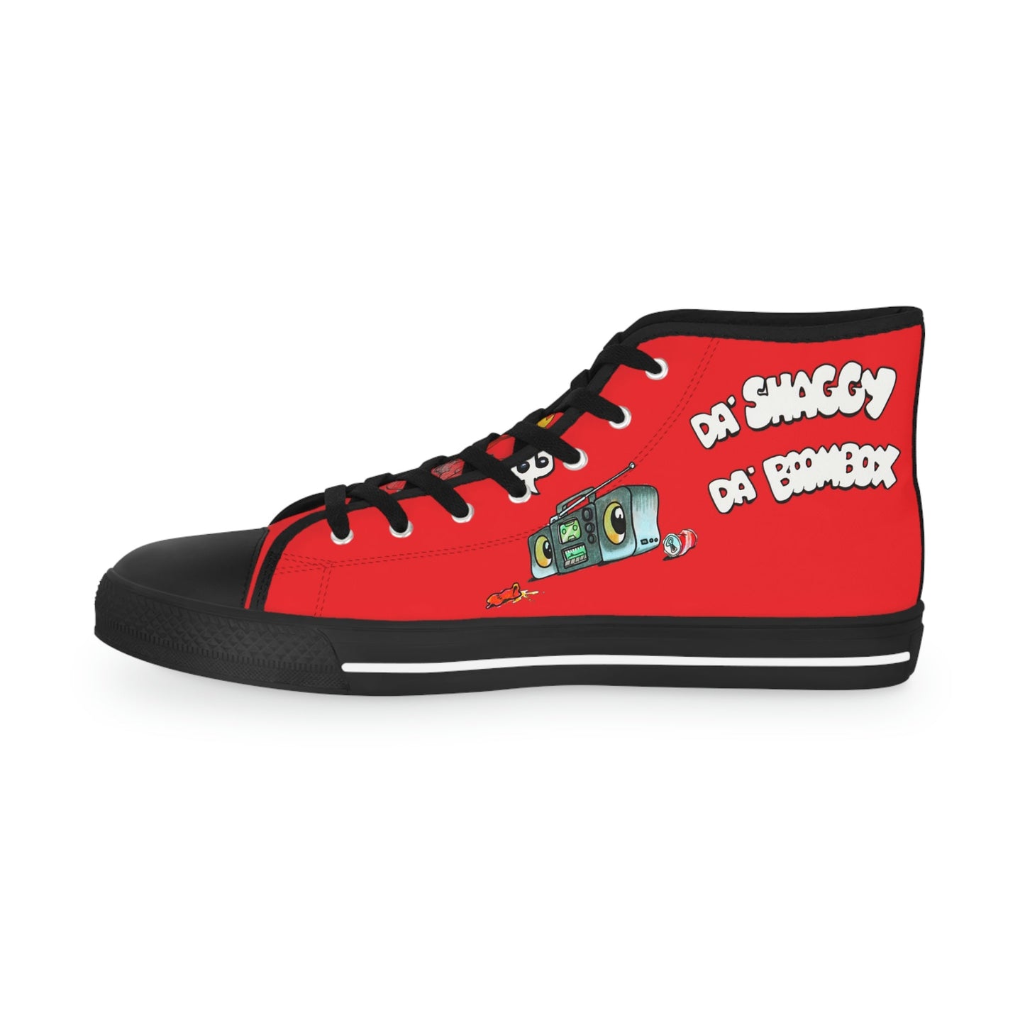 The "BODE CANVAS" Hi-Top Red #1