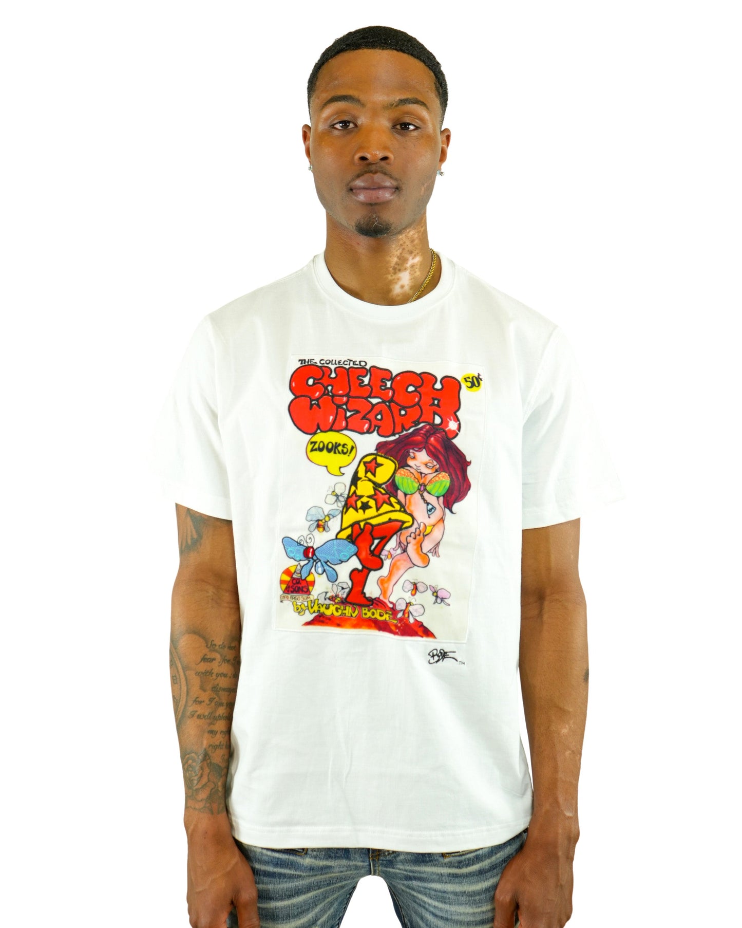 Mark Bodē Cheech Wizard White T-Shirt