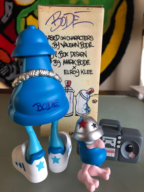 RUN DMCHEECH vinyl toy - blue  SOLD OUT