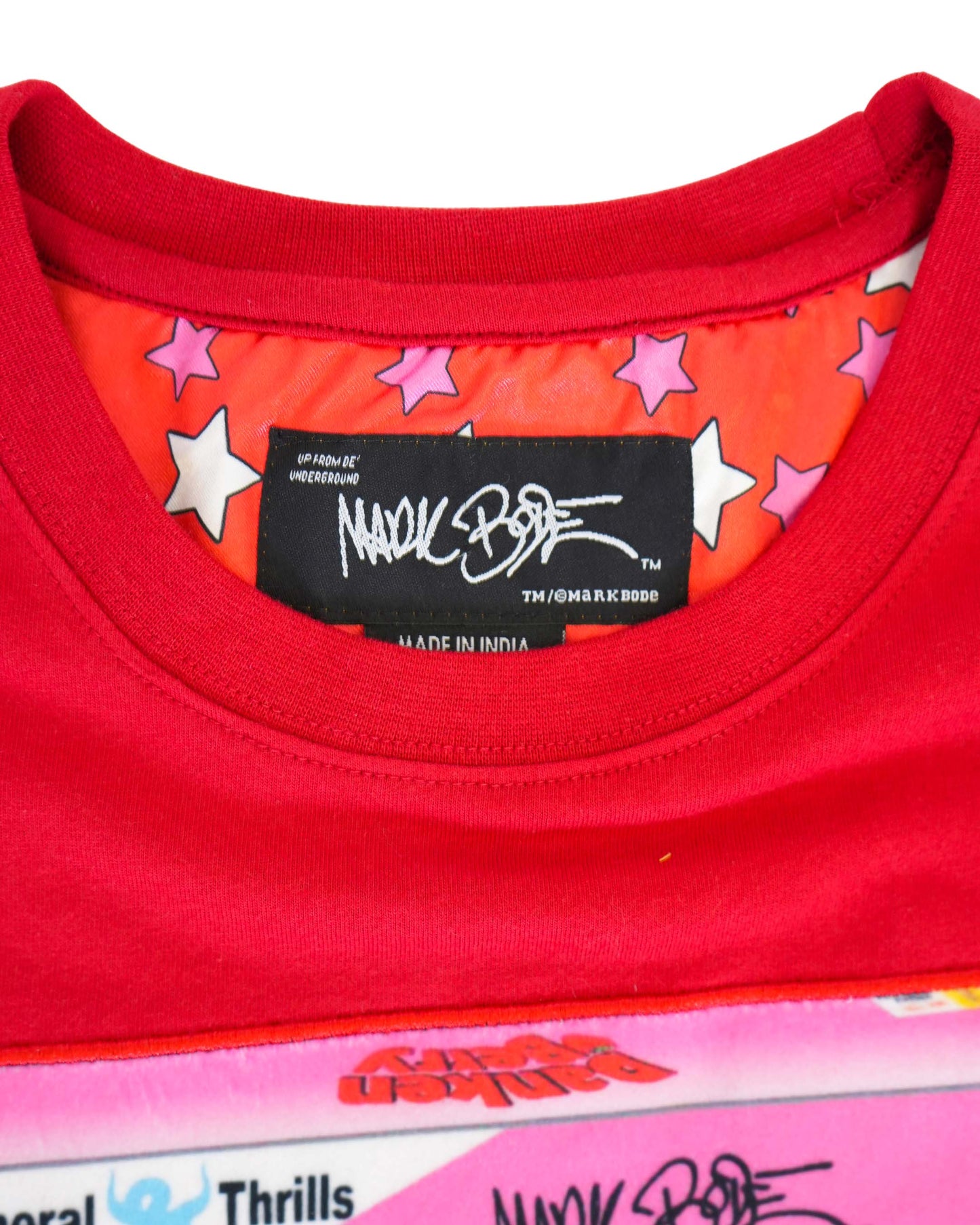 Mark Bodē Danken Berry Red T-Shirt