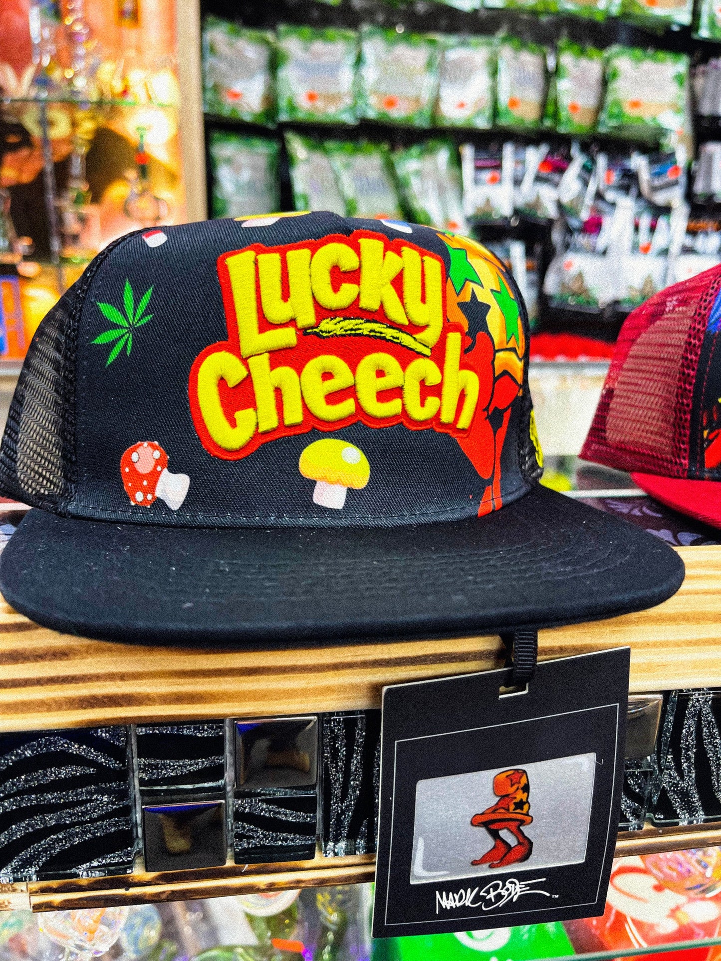 Mark Bodē Lucky Cheech Black Snapback Hat